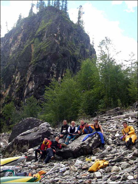 Отчет о водном туристском походе шестой категории сложности по Восточному Саяну, совершённом группой туристов города Москвы и Московской области в период с 25 июля по 19 августа 2006 года